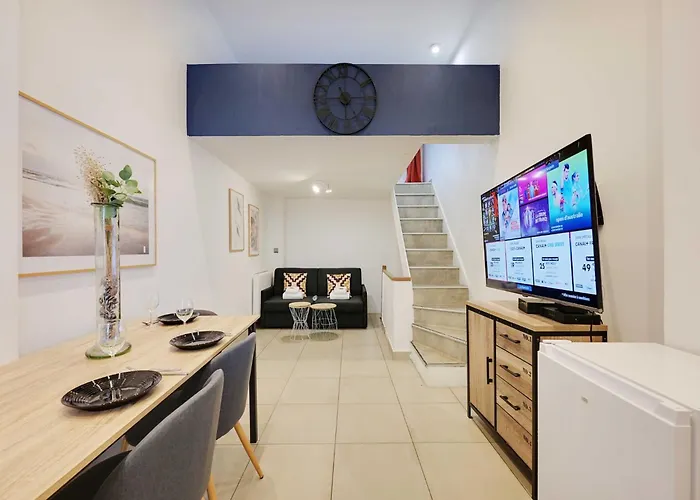 Charming Apartment -1Br 4P - Gare District